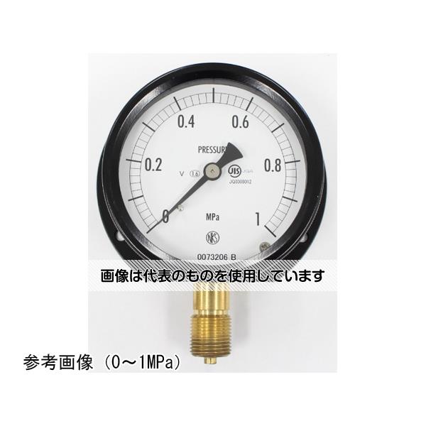 長野計器 密閉型圧力計(75Φ) 立形B枠 耐振用 0.6MPa BC10-231 入数：1個
