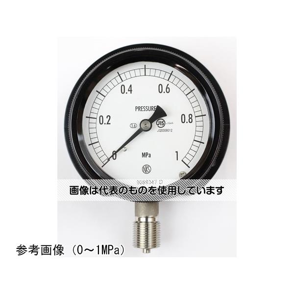 長野計器 密閉型圧力計(75Φ) 立形B枠 25MPa BC12-233 入数：1個