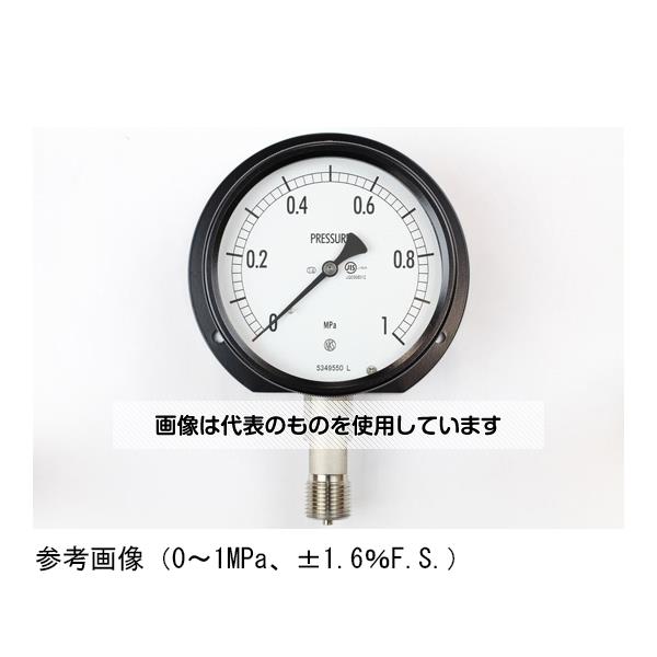 長野計器 密閉型圧力計(100Φ) 立形B枠 5MPa BE10-243 入数：1個