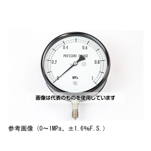 長野計器 密閉型圧力計(150Φ) 立形A枠 1.6MPa BG10-133 入数：1個