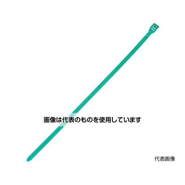 アズワン(AS ONE) 結束バンド インラインタイ 耐候性 緑(100本入) IT9115-CUV5A 入数：1袋(100本入)｜ファーストFACTORY 7,107円