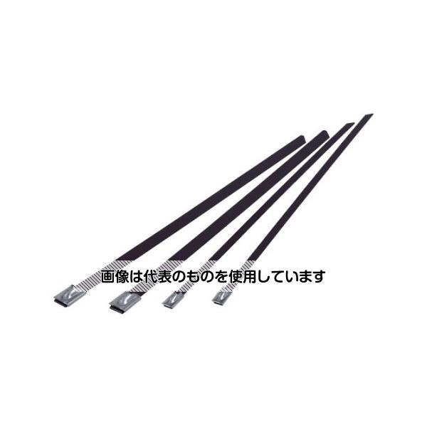 トラスコ中山 コーティングステンレスケーブルタイW4.6X127L 100本入 TBSTC-127 入数：1袋(100本入)