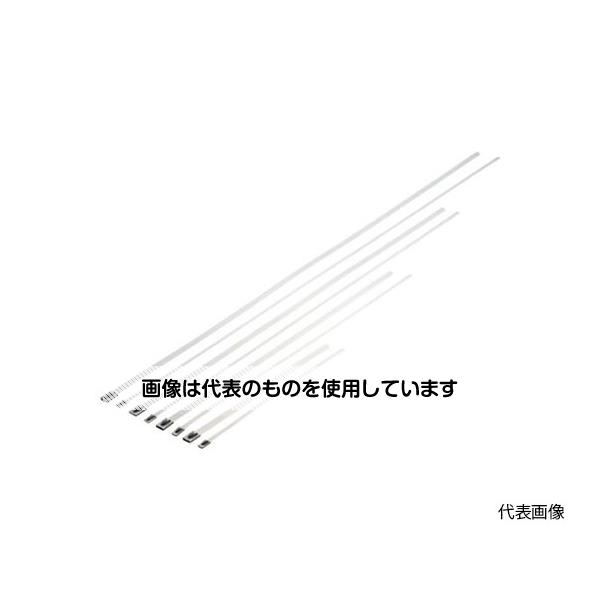 パンドウイットコーポレーション MLTタイプ 自動ロック式ステンレススチールバンド SUS304 幅7.9mm 長さ681mm 50本入り MLT8H-LP 入数：1袋(50本入)
