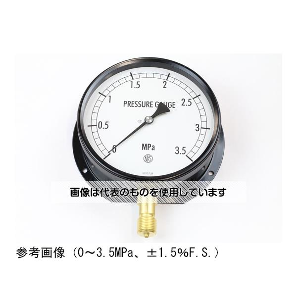 長野計器 密閉型圧力計(150Φ) 立形B枠 3.5MPa BG10-241 入数：1個