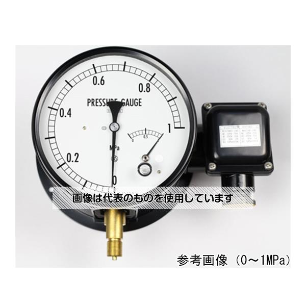 長野計器 マイクロスイッチ接点付圧力計(150Φ) 黄銅 H：上限1接点 0.6MPa JM21-131 1個 50,028円