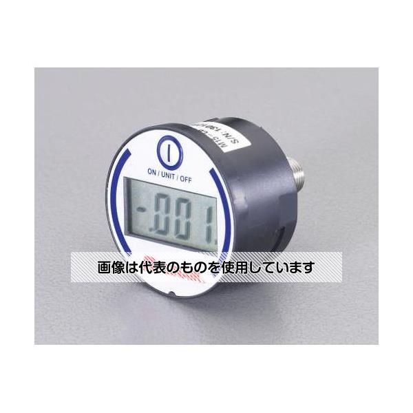 エスコ [R32･R410A] φ42mm デジタルゲージ EA105D 入数：1個