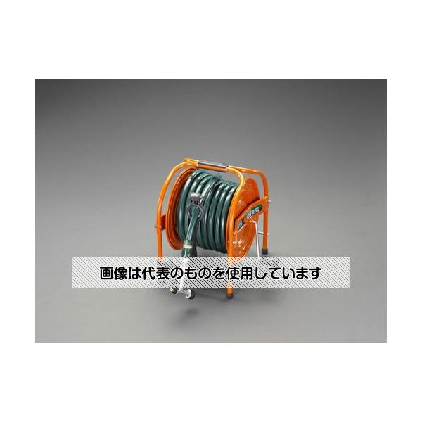 ハタヤリミテッド 15/20mmx40m 散水ホースリール EA124HC-40A 入数：1個｜ファーストFACTORY