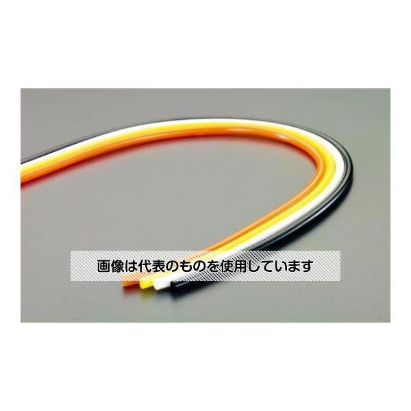 エスコ 8.0/ 12mmx20m ソフトウレタンチューブ(黄) EA125DC-12 入数：1巻