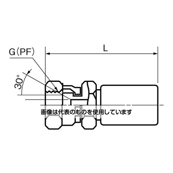 アズワン(AS ONE) 25.4mmx1.5m/ 7.0MPa 高圧ホース/油圧用金具付 EA125TA-15E 入数：1本