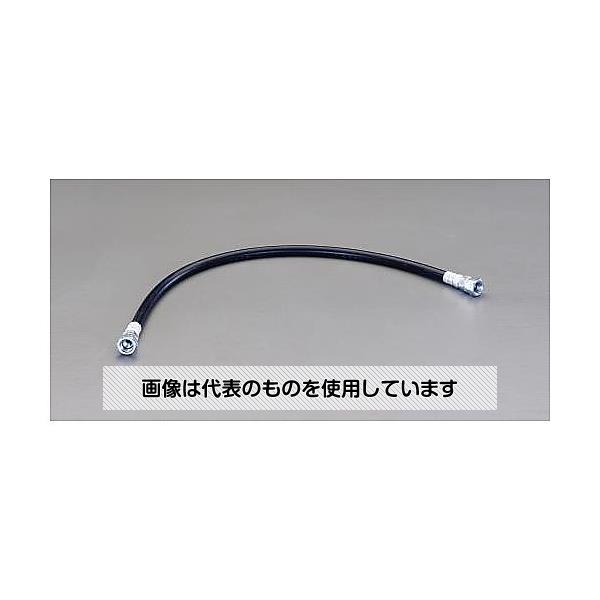 エスコ 25.4mmx1.5m/14.0MPa 高圧ホース/油圧用金具付 EA125TC-15E 入数:1本|ファーストFACTORY