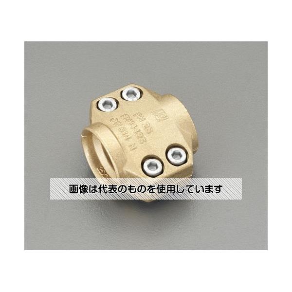 エスコ 13mm用 セーフティーホースクランプ(スチーム用/真鍮製) EA141BT-4 入数：1個