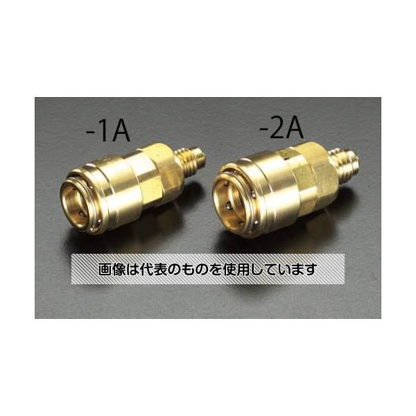 エスコ [R134a] M12 クイックジョイント(高圧側/カーエアコン用) EA405EC-2A 入数：1個