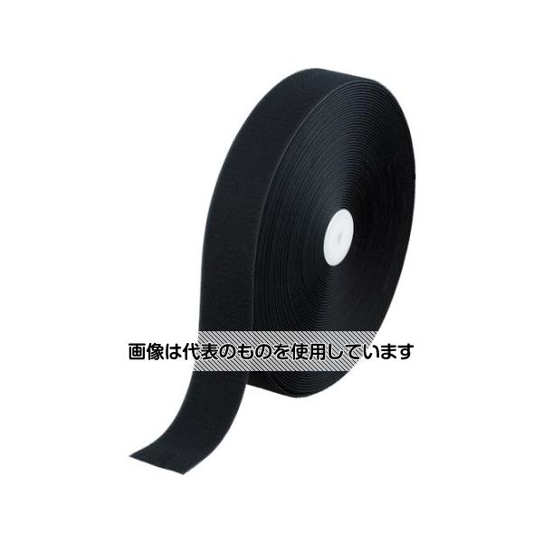 アズワン(AS ONE) マジックテープ 縫製用B側 幅50mmX長さ25m 黒 TMBH-5025-BK 入数：1巻