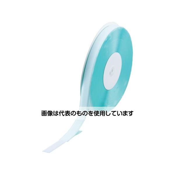 トラスコ中山 マジックテープ 糊付B側 幅25mmX長さ25m 白 TMBN-2525-W 入数：1巻