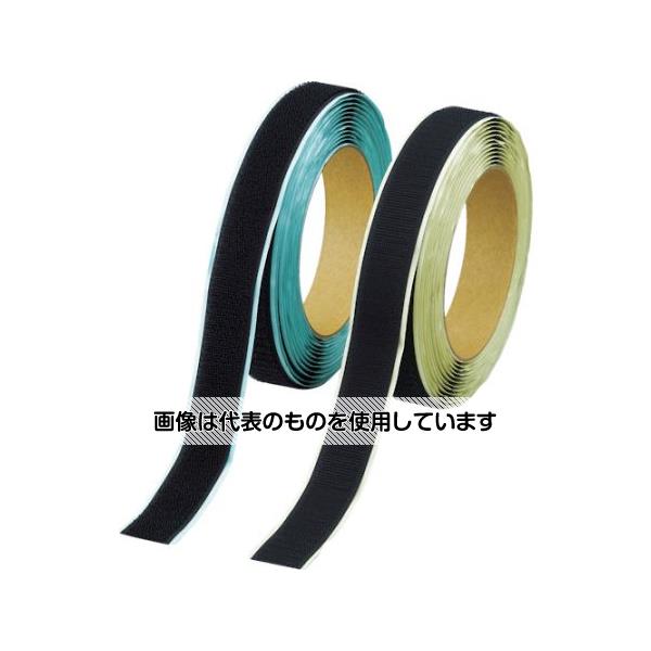アズワン(AS ONE) マジックテープ弱粘着タイプ100mmX5m黒(1巻=1セット) TPD-1005MTS-BK 入数:1組/セット|ファーストFACTORY