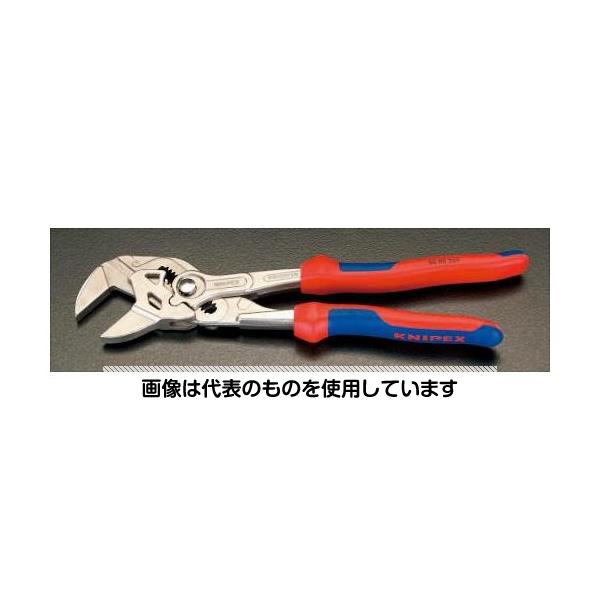 KNIPEX 52mm/250mm プライヤーレンチ(グリップ付) EA531KA-2 入数:1個|ファーストFACTORY