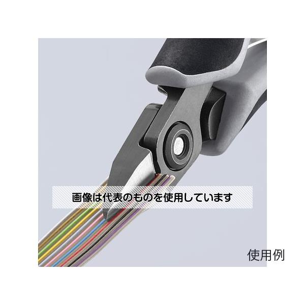 アズワン(AS ONE) 125mm 精密用ニッパー(ESDグリップ/バネ付) EA535KG-16 入数：1個