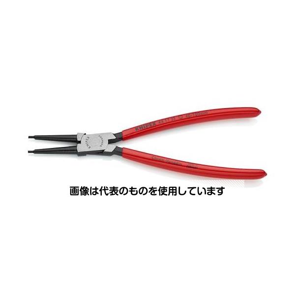 KNIPEX 40-100mm 穴用スナップリングプライヤー EA590AA-3 入数：1個