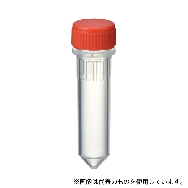 WATSON 1394-200-R Oリングレス スクリューキャップチューブ 2.0mL コニカル 赤 500本 12,289円