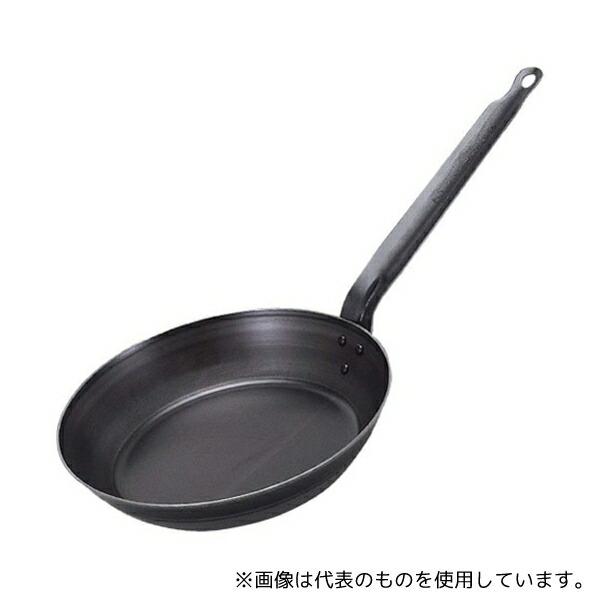 島本製作所 28005003 鉄底厚フライパン 20cm