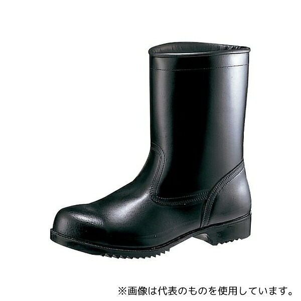 ミドリ安全 V2400NTT-26 JIS規格認定 耐油・耐薬品仕様安全靴 V2400NT 耐滑 ブラック 26cm