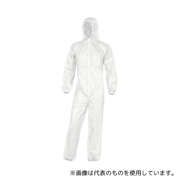 セーフラン安全用品 D0069C-M PO106 オーバーオール 不織布ツナギ 個包装 Mサイズ 50着入
