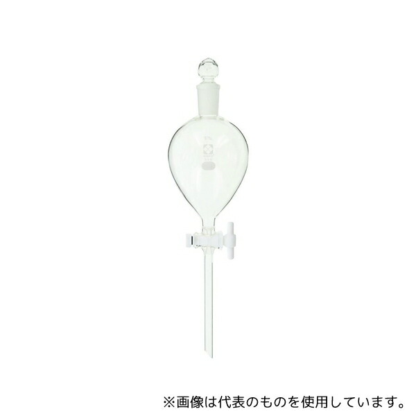 柴田科学 014250-500 分液ロート PTFEコック付 500mL