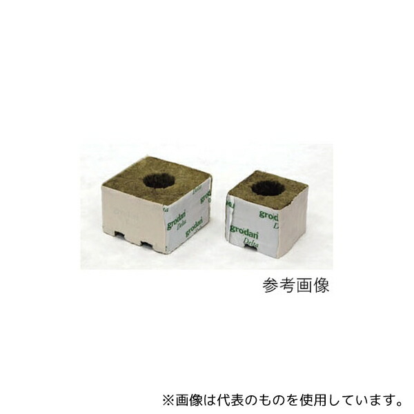 日東紡績 296814 ロックウール培地 デルタ DELTA 6.5G 27×35 1箱(216個入)
