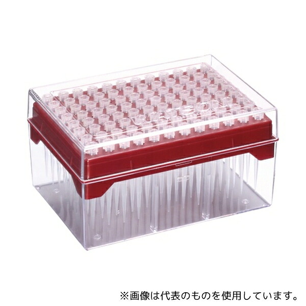 WATSON 125-10XS 10μLロング ハイパーフィルターチップ システムラック 滅菌 1箱(96本×10ラック入)