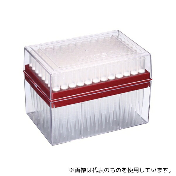 WATSON 125-1000S 1000μL ロング ハイパーフィルターチップ システムラック 滅菌 1箱(96本×10ラック入) 15,180円