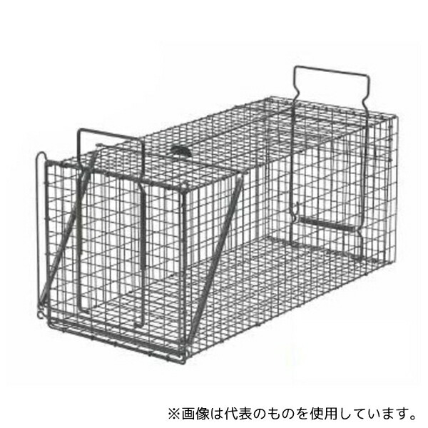 栄工業 598015 栄ヒルズ 捕獲器 D type No.303 TN-3 (ブラック) 対象動物タヌキ・ヌートリア