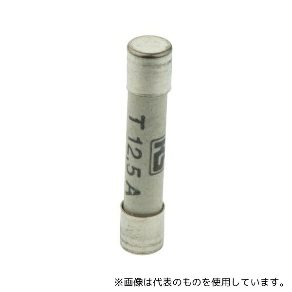 RS Pro 209-9305 セラミック管ヒューズ 12.5A (タイムラグ) 6.3x32mm 500V ac 1袋(10個入)