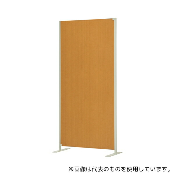 ストア・エキスプレス 61-801-47-1 木製パネル スチールパーティション 両側脚付き ナチュラル