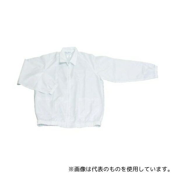 ブラストン BSC-41001-W-LL ジャケット(衿付)-白-LL