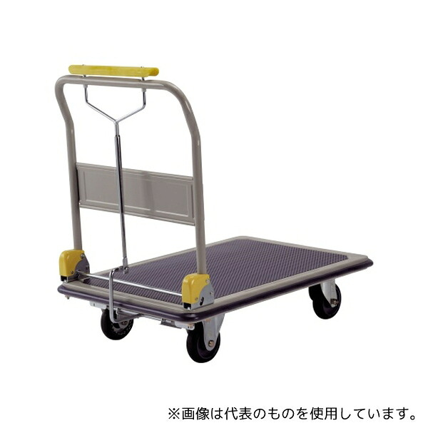金沢車輌 SHB-300 ハンドストッパー付大型スチール台車