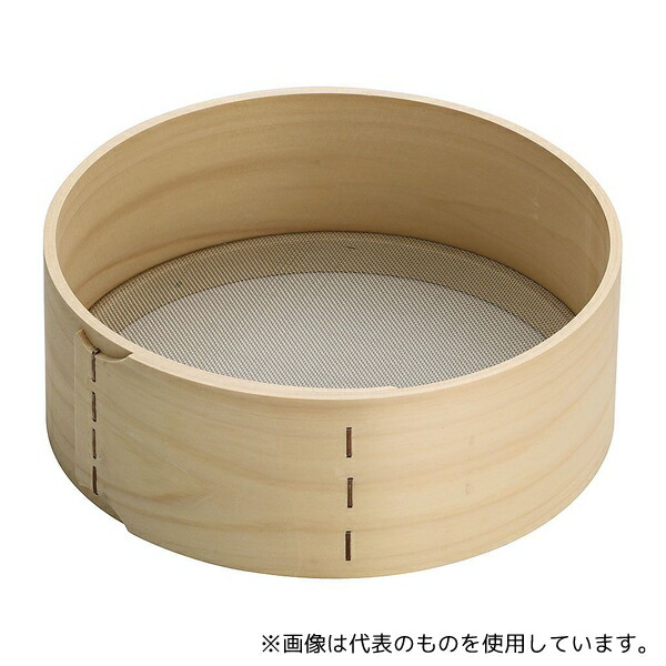TKG 木枠粉フルイ 中目(24メッシュ) 7寸