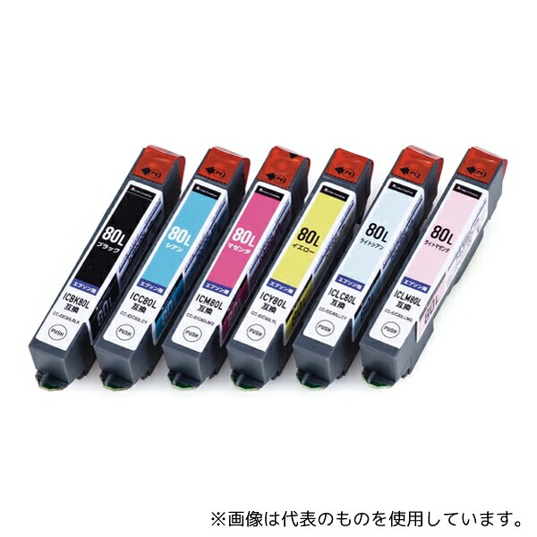 カラークリエーション CC-EIC80L-6ST カラークリエーション インクカートリッジセット