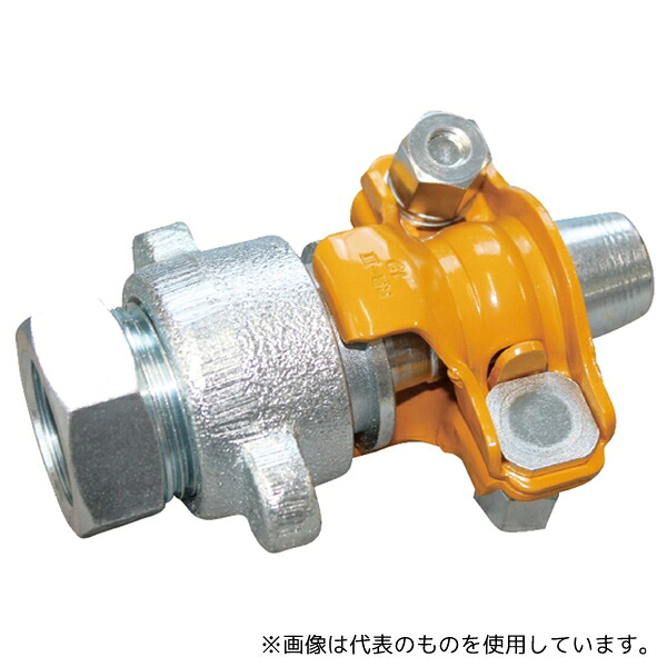 トヨックス CP-19TXRB-3 土木・工場配管用耐圧エアーホース ロックホース専用継手 ホースカップリング 適合ホース内径19ミリ 継手規格Rc(PT)3/4