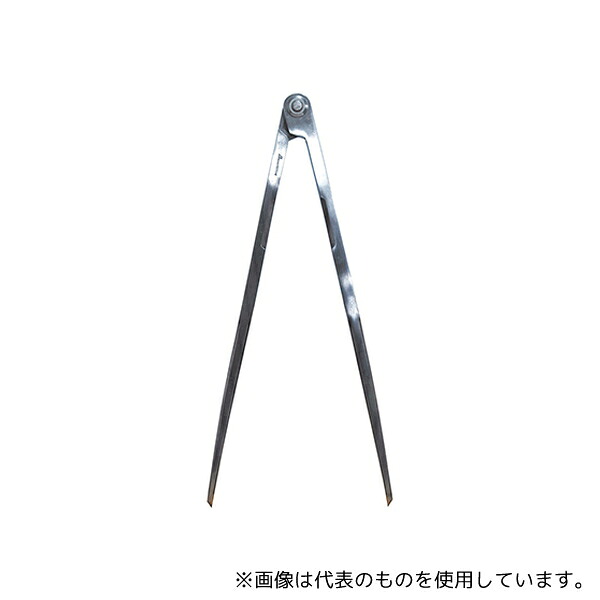 シンワ測定 77546 鋼製コンパス F-2 40cm 超硬チップ付