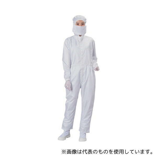ブラストン BSC-11001-W-6L フード付カバーオール-白-6L ホワイト 6L