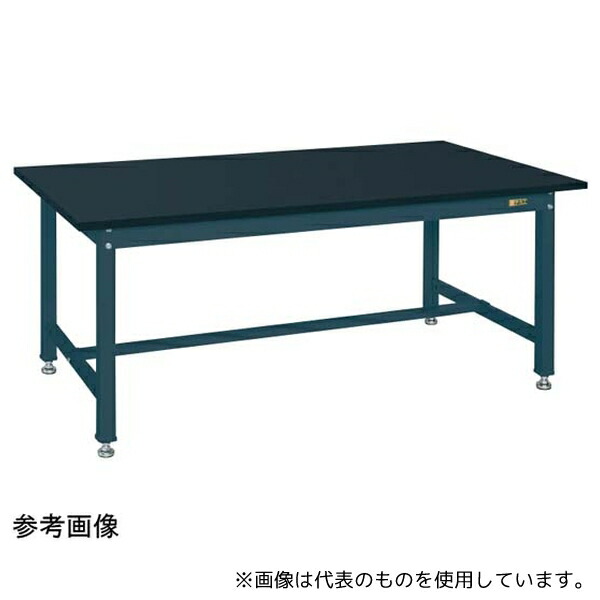 サカエ KT-703CHCD 中量作業台(KTタイプ 耐荷重800kg 特殊アクリル系樹脂天板 H740 固定式)W1800×D900×H740mm