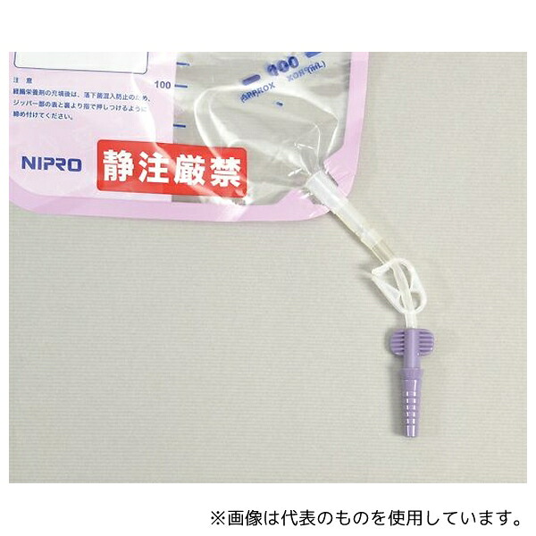 ニプロ 60-103 経腸栄養バッグ ジッパータイプ EOG滅菌済 1000mL 25枚入