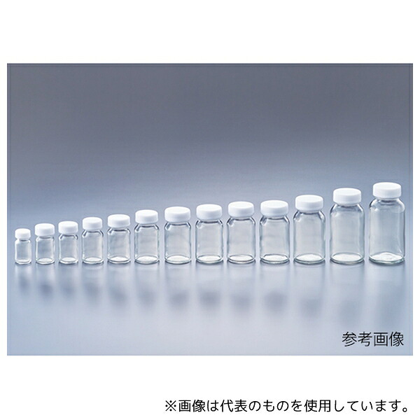 マルエム 0612-56 軽量規格瓶(透明) No.6 100本入