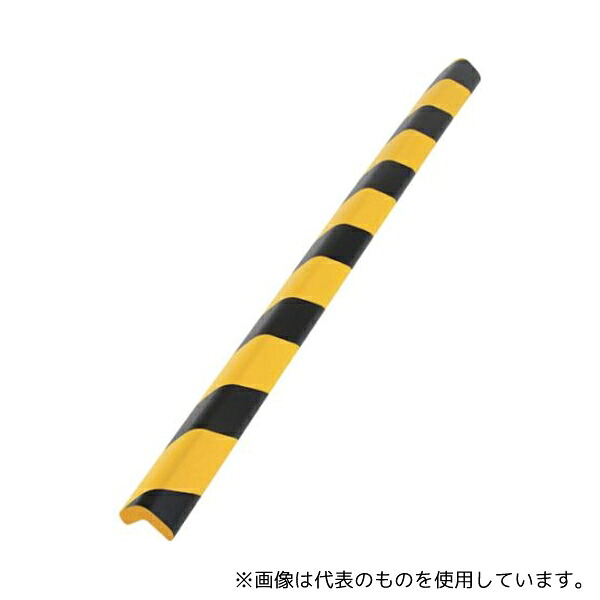 トラスコ中山 T10AC-99 安心クッションL字型大 黒・黄 10本入り