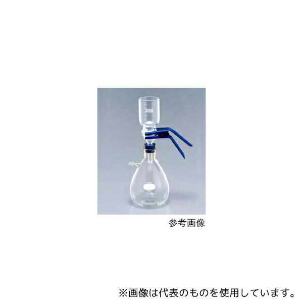 AGCテクノグラス・IWAKI GFHS-47 フィルターホルダー(ガラス製 ブフナー型 300mL ステンレススクリーン)