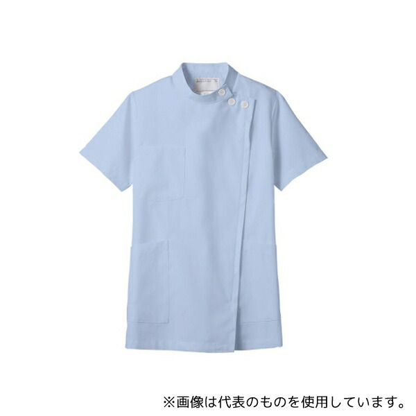 住商モンブラン 72-366 ケーシー レディス 半袖 サックス 4L