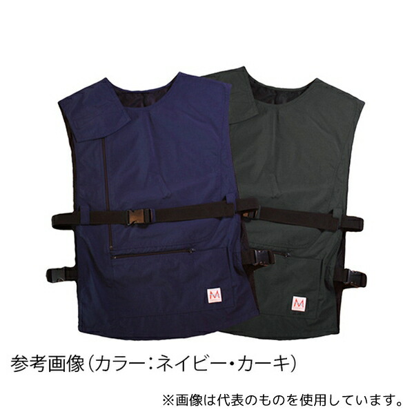 メディカル・エイド MGWPMD-01LXXNV ペースメーカ・ICD等電磁波防護服 MGワークベスト 左胸部用 ネイビー 108,840円