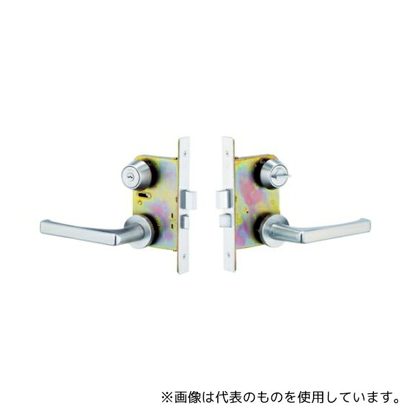 美和ロック(MIWA) TRWLA50-1 木製ドア用レバーハンドル錠 WLA50-1 シリンダーU9バックセット51mmケース深さ72mm扉厚33～42mm