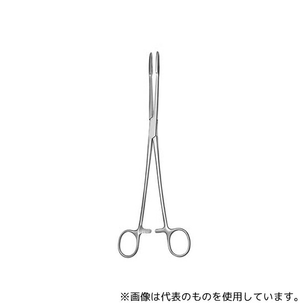 YDM 80704/AF01C スポンジ鉗子 麦粒型 AF01C 曲