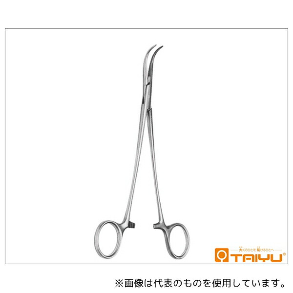 TAIYU(大祐医科工業) TY-442L 小児用ケリー鉗子 縦筋 無鈎 BOX 全長17cm